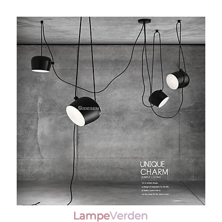 Moderne moderne maleri metal pendel lys