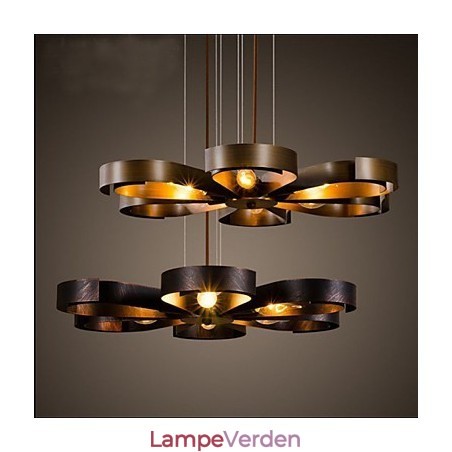 American Country Iron Industrial Wind blomst Pendel American Country Iron Industrial Wind blomst Pendel