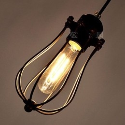 Vintage Edison Multiple Justerbar DIY Loftlampe Lys Pendel Belysning Lysekrone Moderne Chic Industriel Spisestue