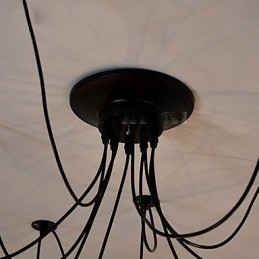 Vintage Edison Multiple Justerbar DIY Loftlampe Lys Pendel Belysning Lysekrone Moderne Chic Industriel Spisestue