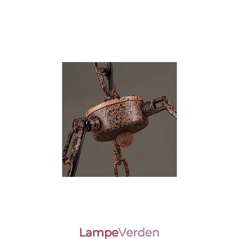 Keramisk industri Vindreb Lysekrone RetroLron Lysekrone Enkel3