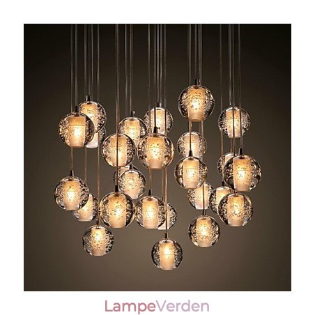 Pendel G4 Retroifit 3W Forkromet Krystal Modern Contemporary Pendel