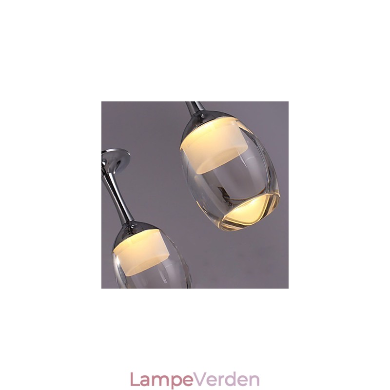 Pendellamper 3 lys lang bagplade Moderne moderne