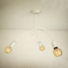 Moderne moderne maleri metal lysekrone