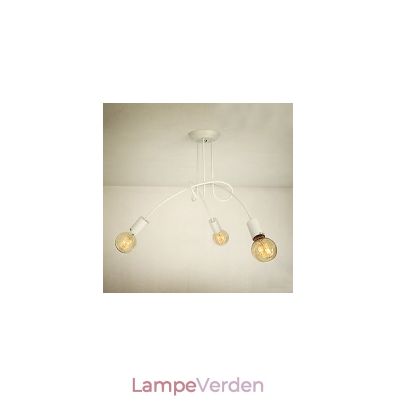 Moderne moderne maleri metal lysekrone