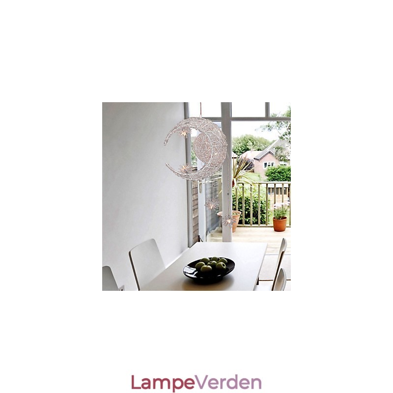 Moderne moderne globe mini stil galvaniseret metal pendel