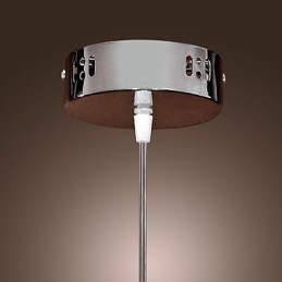 Moderne moderne globe mini stil galvaniseret metal pendel