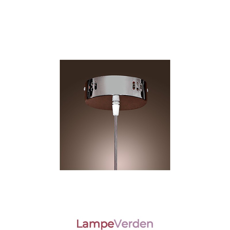Moderne moderne globe mini stil galvaniseret metal pendel