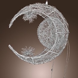 Moderne moderne globe mini stil galvaniseret metal pendel