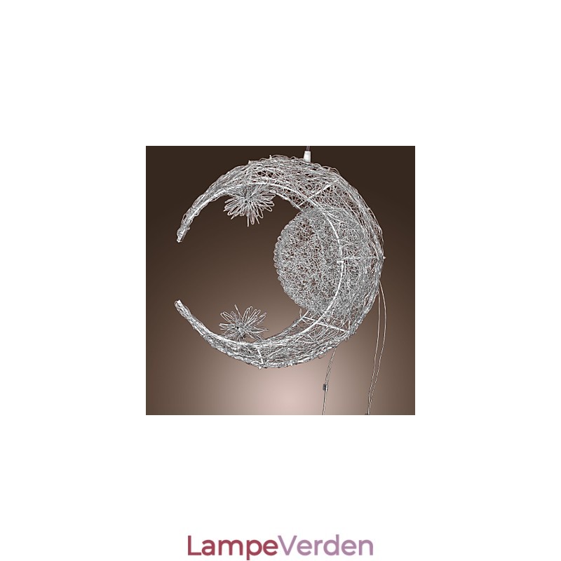 Moderne moderne globe mini stil galvaniseret metal pendel