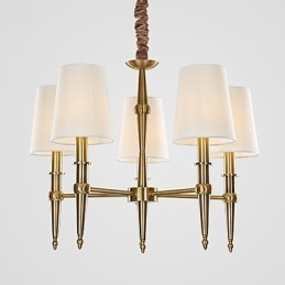 Ren hvid moderne moderne dekorativt design pendel-familie