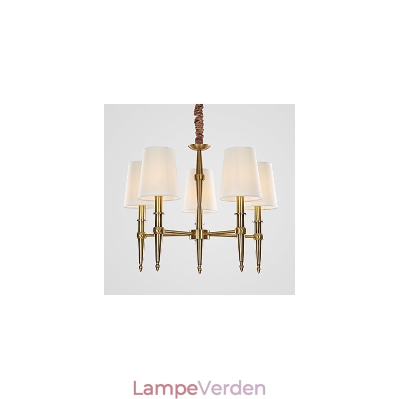 Ren hvid moderne moderne dekorativt design pendel-familie