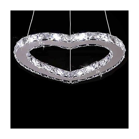 Moderne moderne krystal krom metal lysekrone Moderne moderne krystal krom metal lysekrone