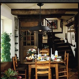 Pendellamper American Country Retro Smedejern Moderne og kontrakteret Warehouse Droplight