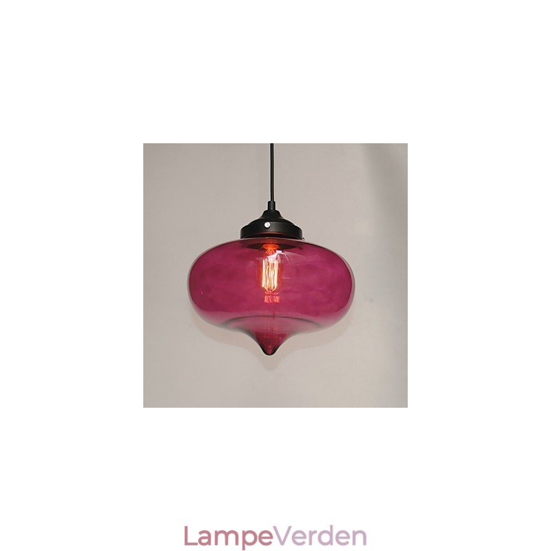 Bubble Design Pendel 1 Lys med gennemsigtig skærm