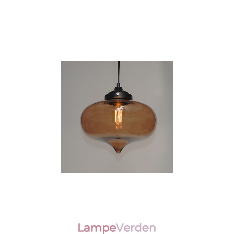 Bubble Design Pendel 1 Lys med gennemsigtig skærm
