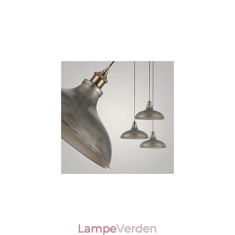 1 lys Pendellamper Antik vintage stil industri stil jern metaller Drop lys