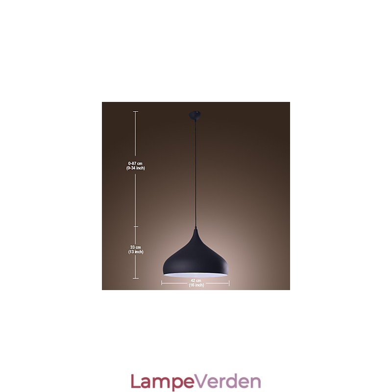 Moderne moderne retro skål mini stil maleri pendel