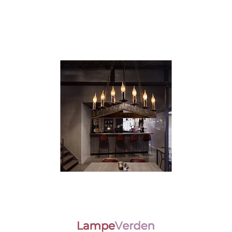 Retro Klassiske Metal Loftslamper Simple Pendel Lamper Cafe Pendel