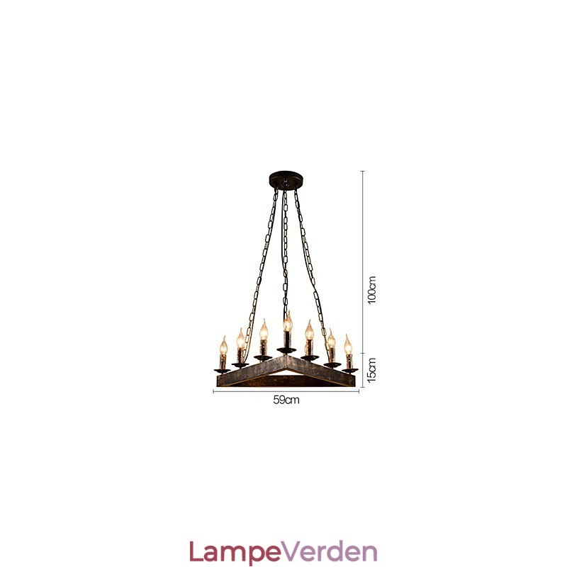 Retro Klassiske Metal Loftslamper Simple Pendel Lamper Cafe Pendel