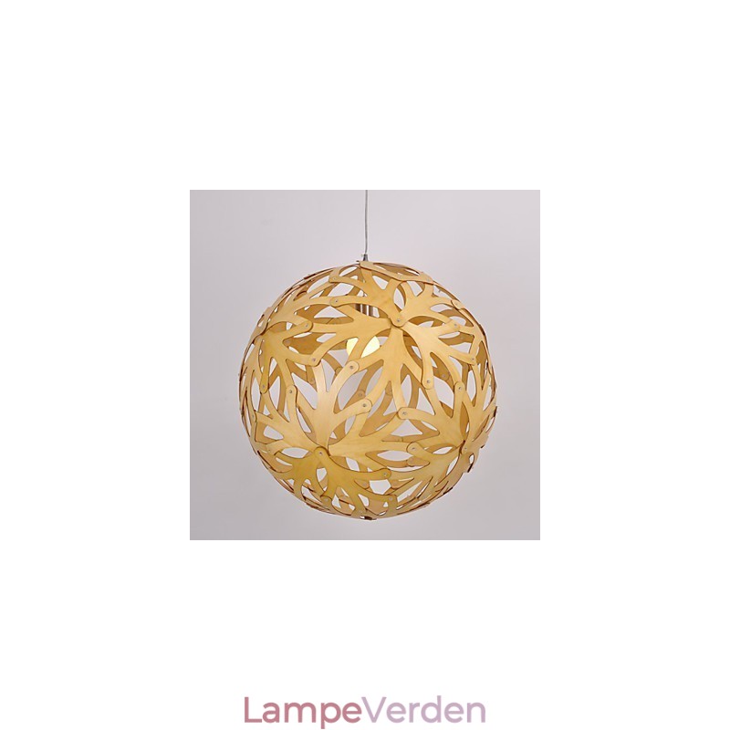 Retro Country Wood Bambus Pendel Light