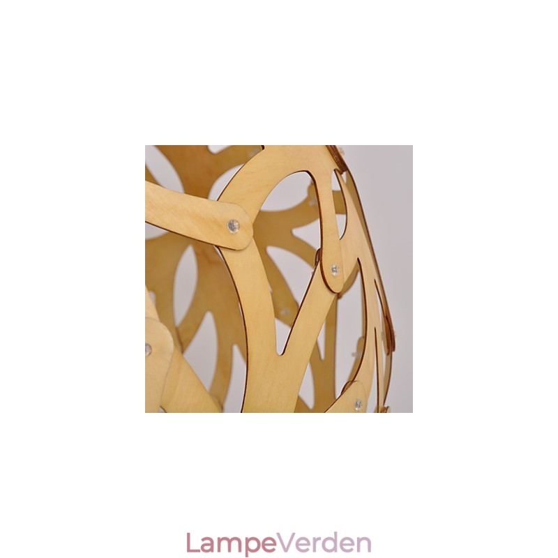 Retro Country Wood Bambus Pendel Light