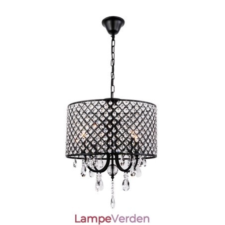 Moderne moderne trommekrystal krom lysekrone Moderne moderne trommekrystal krom lysekrone