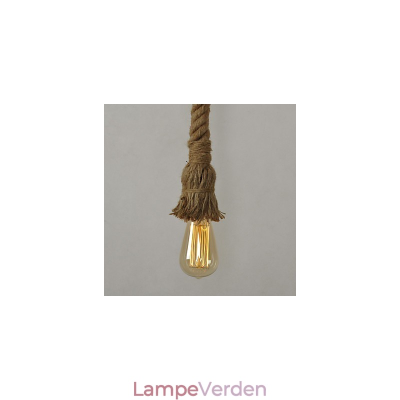 Retro mini stil galvaniseret metal pendel