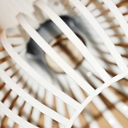 Amerikansk Retro Contracted Smedejern Birdcage Lysekrone Lampe Lys