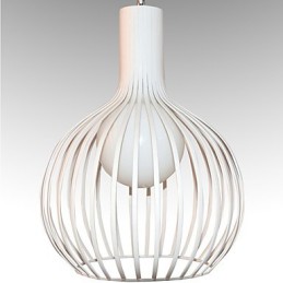 Amerikansk Retro Contracted Smedejern Birdcage Lysekrone Lampe Lys