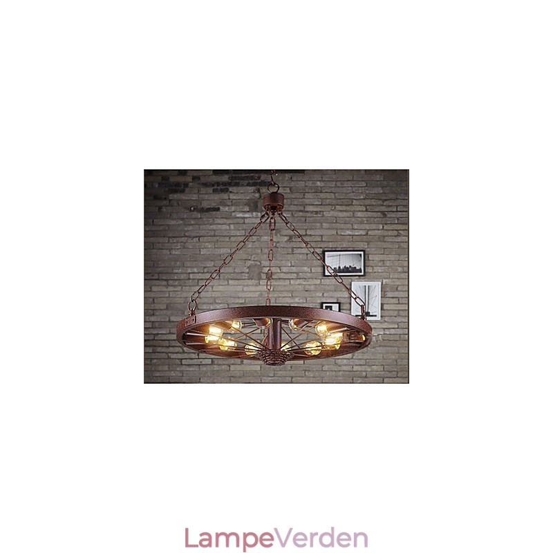 Retro hjulpendel til at gøre den gamle industrielle hængelampe