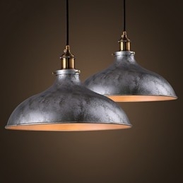 Høj kvalitet Iron Reminisced Pendel Loft Northern Europe American Vintage Retro Country Pendel Light