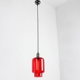 Moderne belægningsglas 1 lys pendel