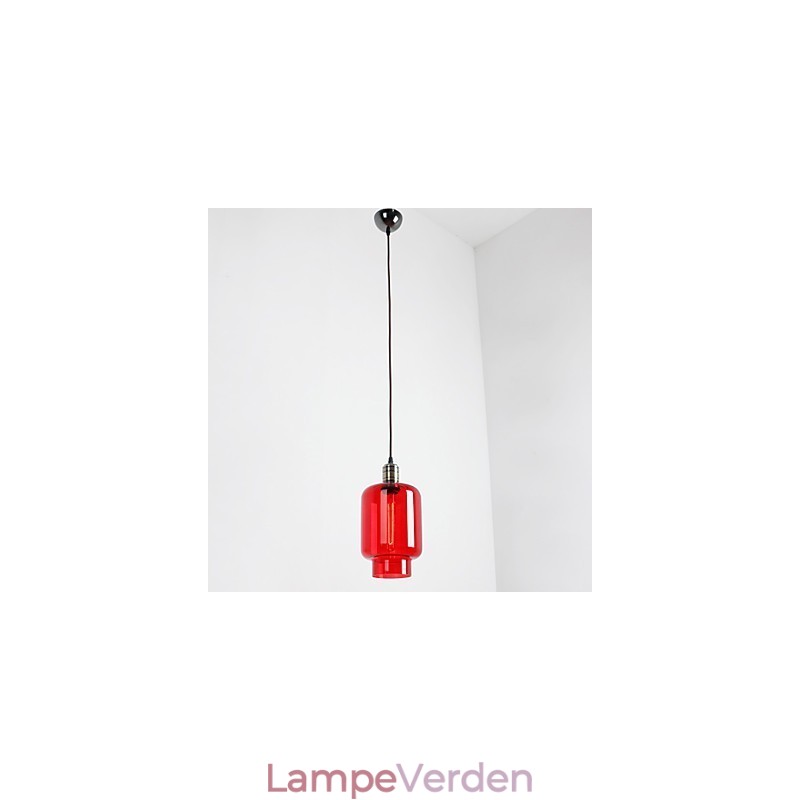 Moderne belægningsglas 1 lys pendel