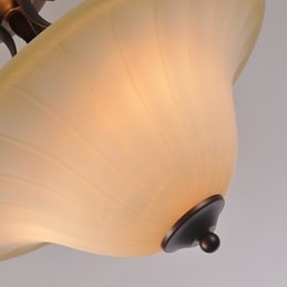 5 Vintage Mini Style Painting Metal Pendel Light