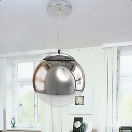 Moderne moderne globe mini stil galvaniseret pendel