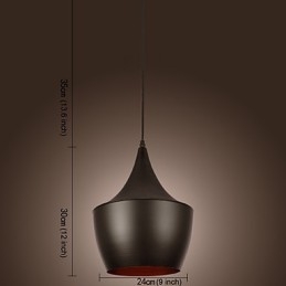 Moderne moderne retro mini-stil maleri pendel