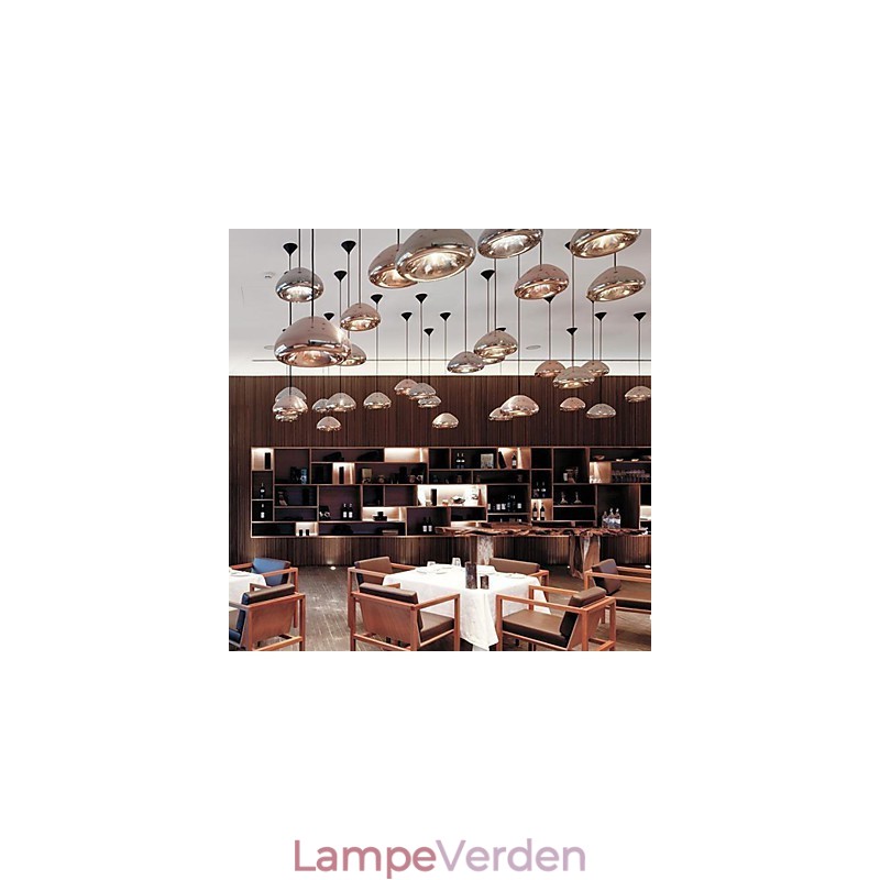 Moderne moderne maleri metal pendel lys