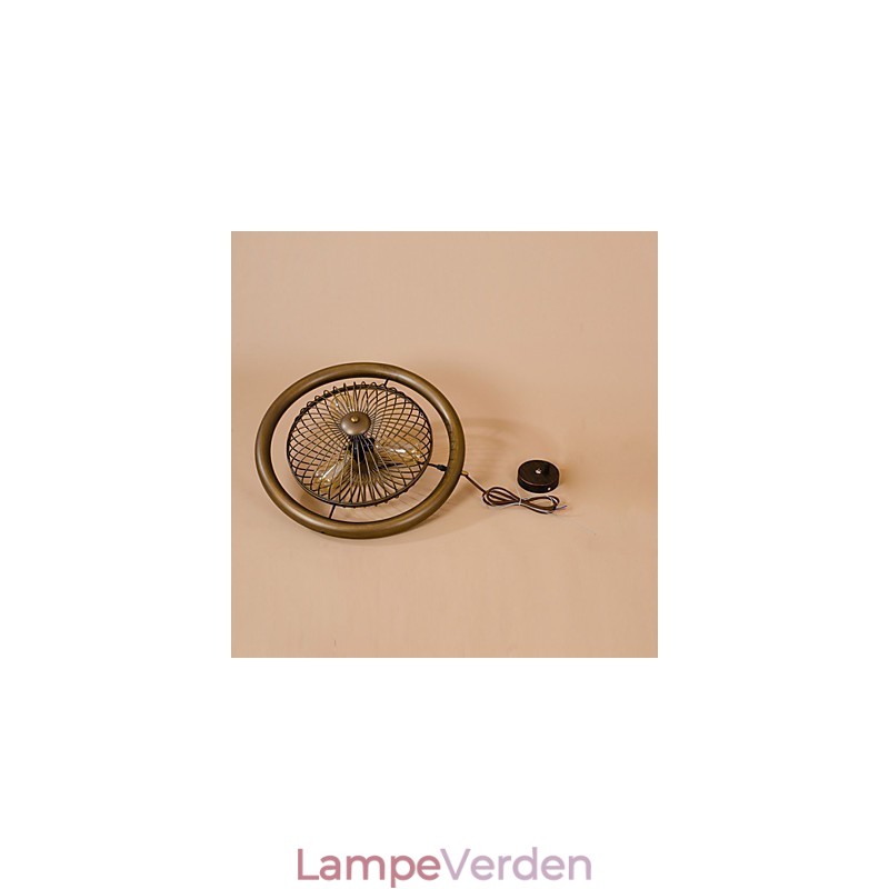 Retro Klassisk Metal Loftsventilator Lys Simple Pendel Lamper Cafe Pendel Lampe