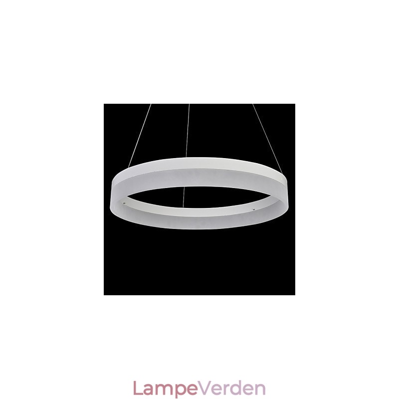 1 Ring 3 Ringe Art Deco Lysekrone 60cm Pendel 36W