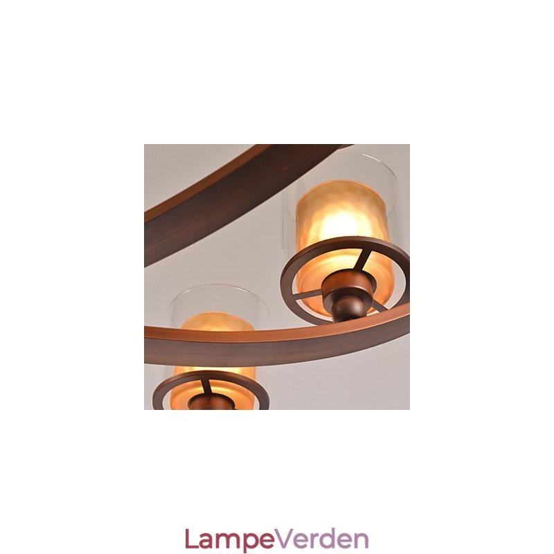 Traditionel Klassisk Retro Mini Stil Maleri Metal Lysekrone