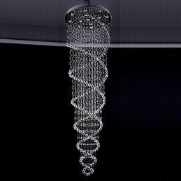 Moderne moderne traditionel klassisk rustik Lodge Vintage Country Island Crystal galvaniseret metal pendel