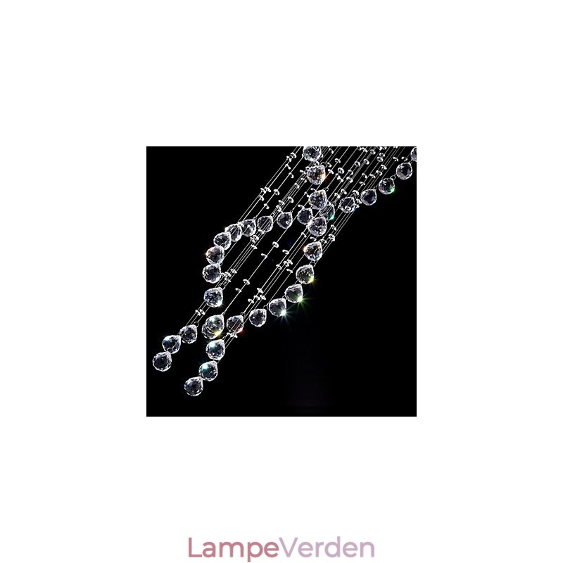 Moderne moderne traditionel klassisk rustik Lodge Vintage Country Island Crystal galvaniseret metal pendel