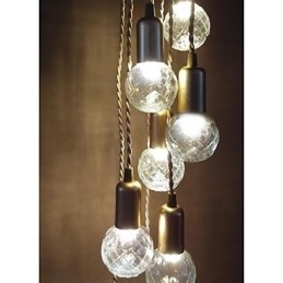 Traditionel Klassisk Rustik Lodge Vintage Retro Lanternetromme Country Globe Mini Style Maleri Glas Pendel Light