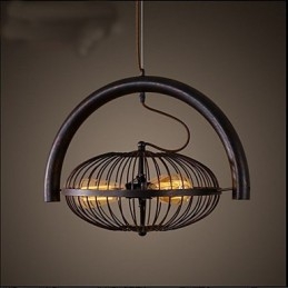 Retro Industrial Wind lampe blæser pendel amerikansk stil