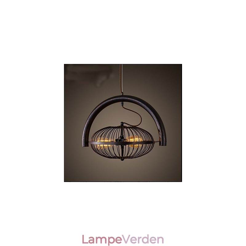 Retro Industrial Wind lampe blæser pendel amerikansk stil