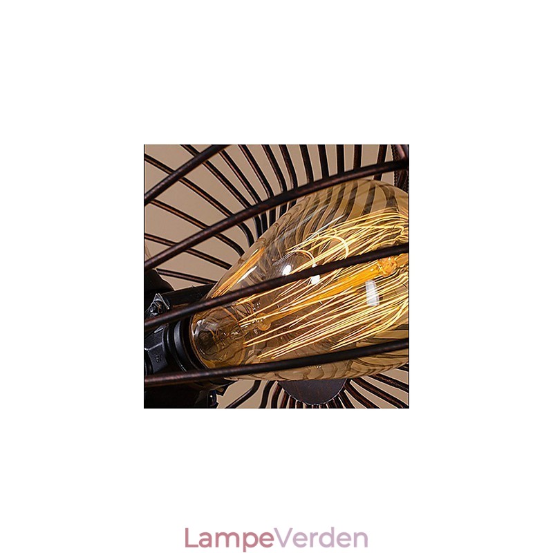 Retro Industrial Wind lampe blæser pendel amerikansk stil