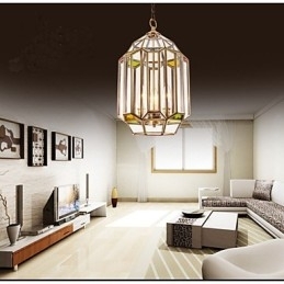 Fuld kobber farve lampe
