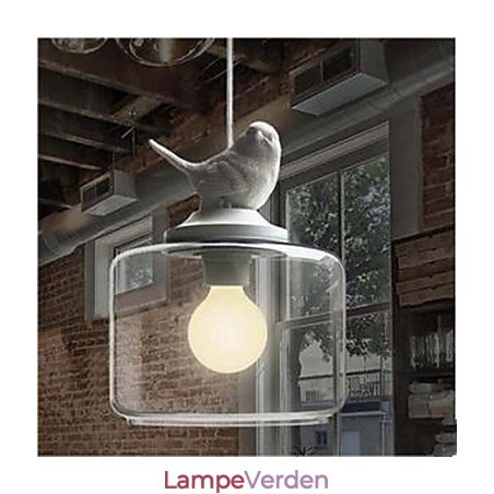 Single Head Glass Birds Droplight Single Head Glass Birds Droplight