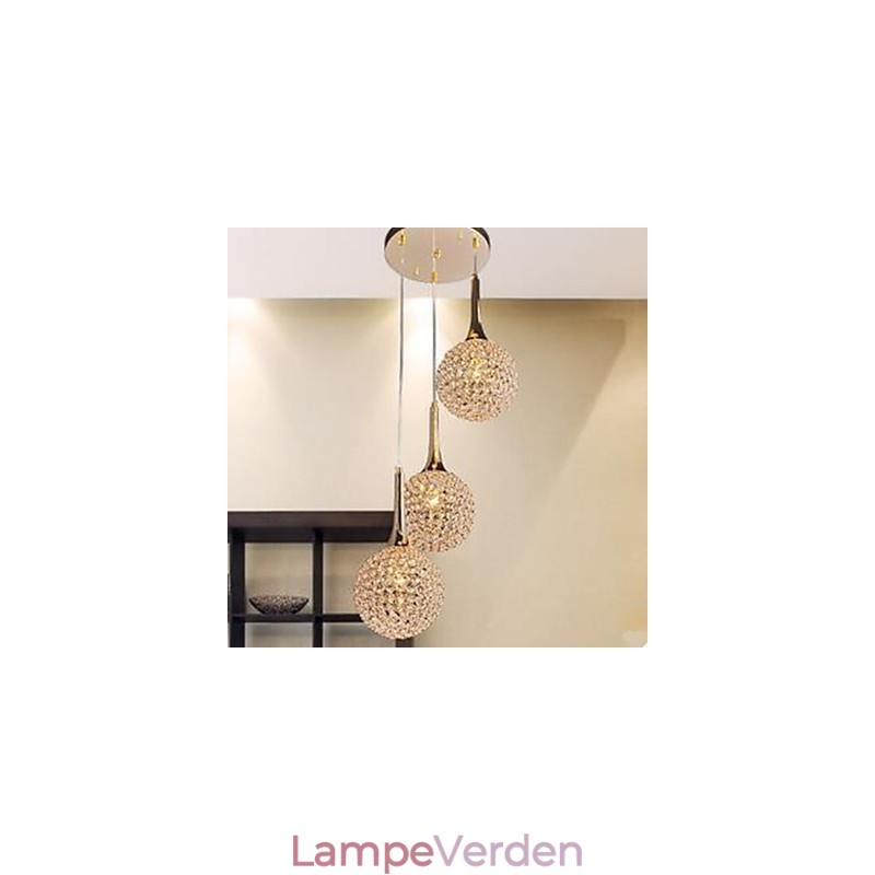 Moderne krystal lysekrone fad